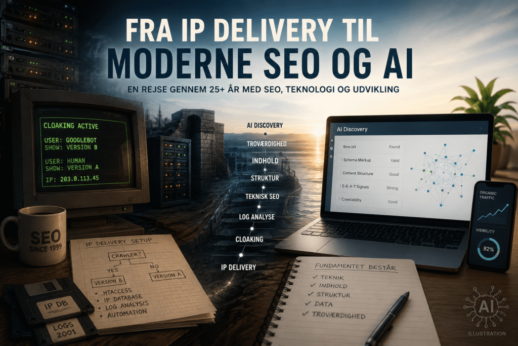 Fra IP Delivery og cloaking til moderne SEO og AI